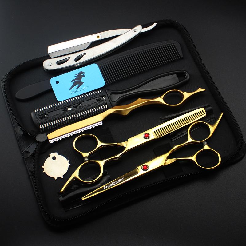 Colorful Hair Cutting & Thinning Scissors Set