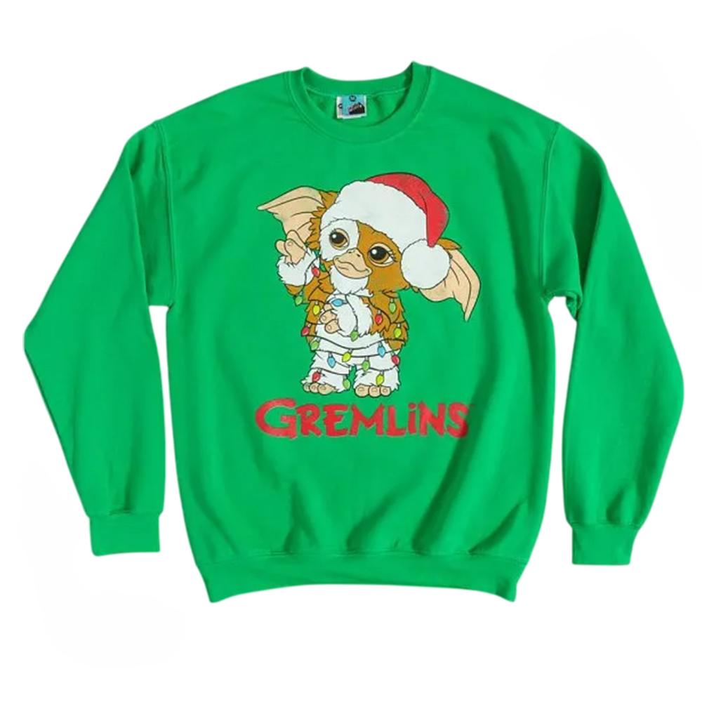 Gremlins Unisex Adult Festive Gizmo Sweatshirt