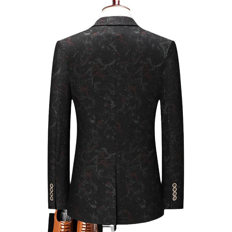 Men's Casual Suit Spring and Autumn Fashion Suit Korean Version Casual Clothes Single Western Men's Jacket