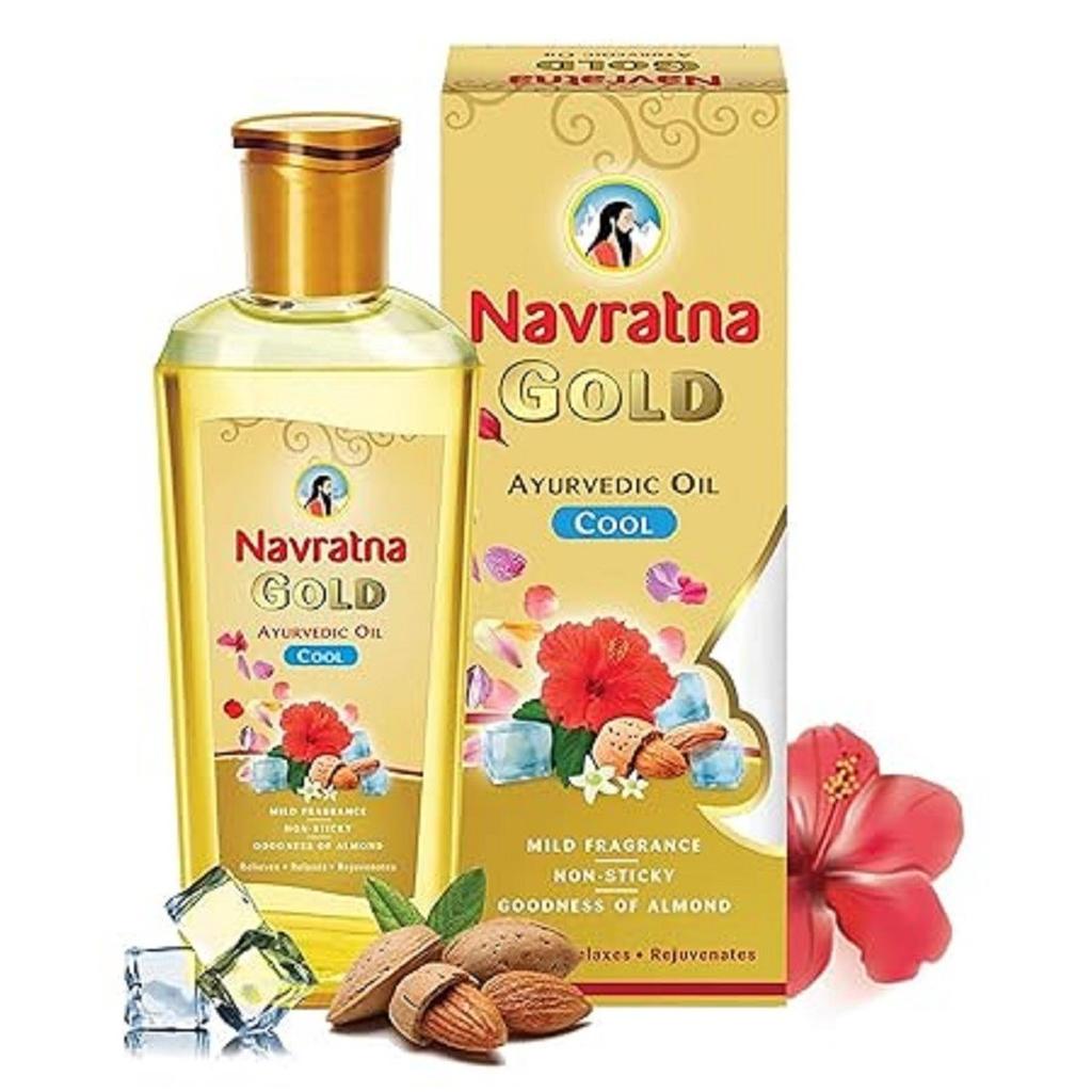 @ Navratna Altın Ayurveda Yağı 300ml İçin : Erkek & Kadın UK320 %50 İndirim