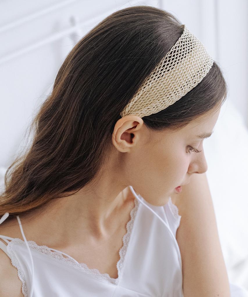 Has Hms004 Woven Mesh Hairband