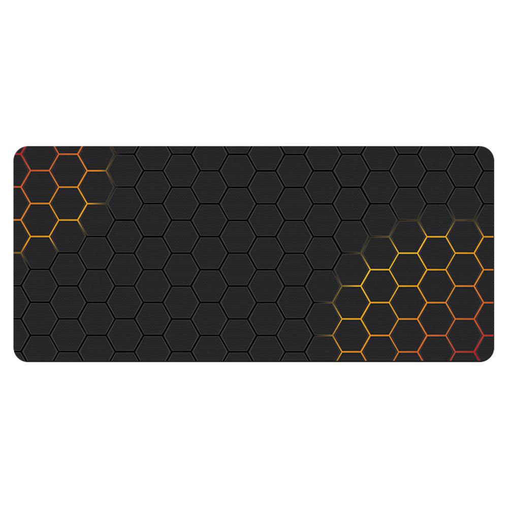 400x900x2mm Anti-skid Large Mouse Pad Honeycomb Pattern Gaming Desktop Mat