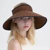 [Brown Hat]_Grace Sun Visor - Brown