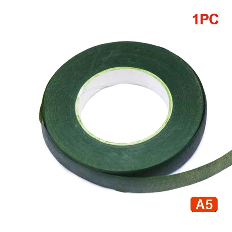 Floral Tape Self-adhesive Bouquet Flower Stem Paper Tape Stamen Packaging Florist DIY Decorative Flower Wedding Supplies Decor