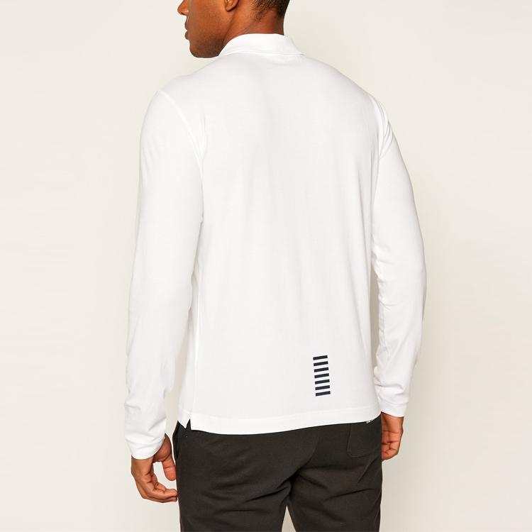 Emporio Armani EA7 Polo Shirt Men's White 8NPF05-PJM5Z-1100