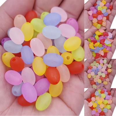 Mājas ballīšu piederumi juvelierizstrādājumu izgatavošanai vairumtirdzniecība 20 gab. Sirds, ziedi, tauriņi, DIY Amatniecība, matēta, vaļīga krelles, kulonu kaklarota rokassprādze