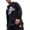 adidas Sweatshirts Men's Black Hooded Moderate Regular GV5281