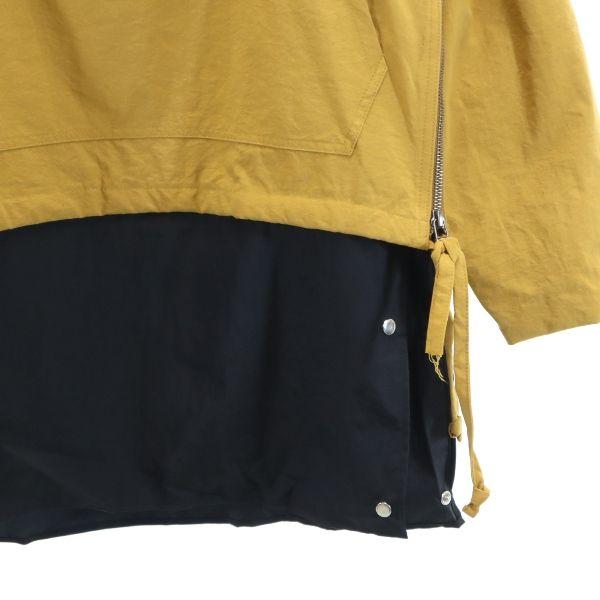 Unused VAST222 16AW Made In Japan Side Zip Anorak Parker 1 Camel Pullover Men's Used