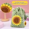 Set da Crochet Girasoli Borsa Kit Completi per Principianti Bambini