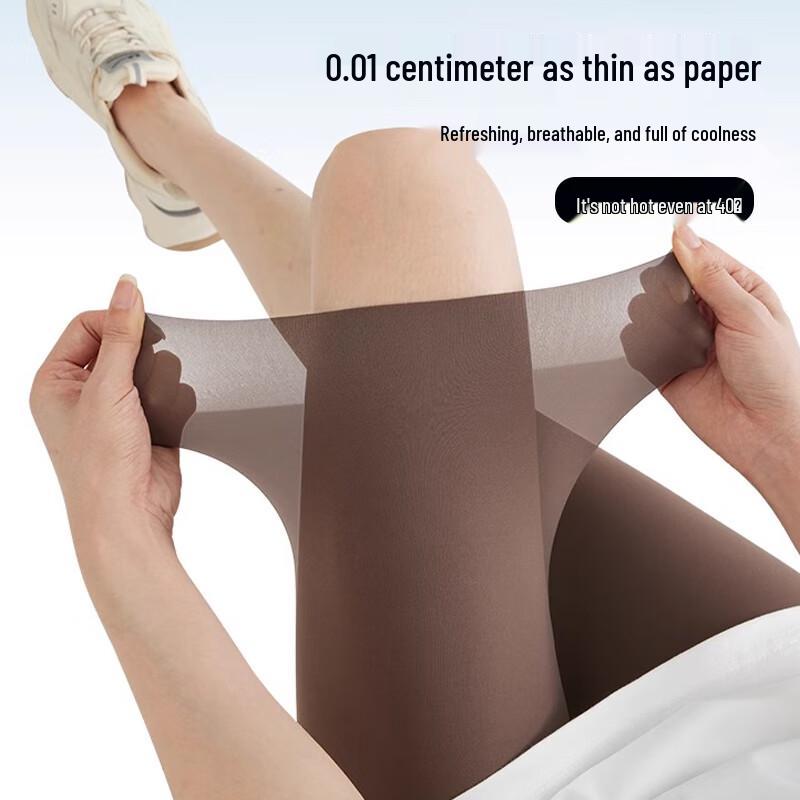 Xue Qiman Women's Seamless Ice Silk Capri Safety Shorts