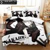 Anime Anime Bungo Stray Dogs Bedding Sets Nakahara Osamu Duvet Cover Queen Pillowcase King Size Decor Home Bedclothes
