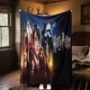 1pc Harry Potter,Hogwarts,Magic Outdoor Flannel Throw Blanket All Season Soft Warmth,Home Decor 1031046
