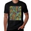 Tropical Mix In Oil Tshirt Plus Size Lightweight Tee Shirt Tshirt