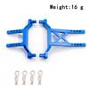 Aluminum Front & Rear Body Mounts Posts Replacement for 1/18 TRAX4 LaTx Teton Desert Prerunner SST,