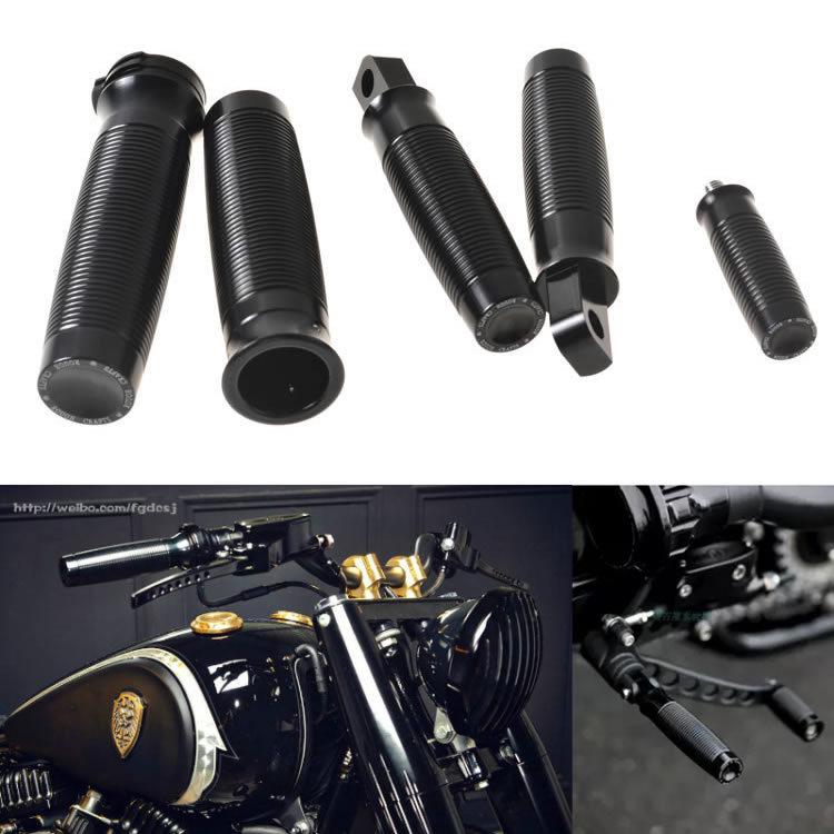 

Motorcycle Handlebar Grips and Foot Pegs for 883/1200, 48, 72, Softail, Dyna Models