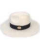Yunibeosyeolkemiseuteuli Summer Navy Line White Long Fedora