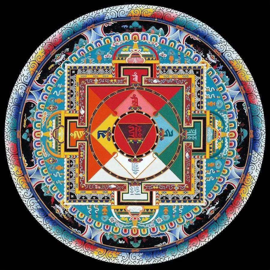 Taoistisches Tai Chi Bagua Teppich Meditationskissen Zen Matte Gang Decke Anti-Rutsch Chinesisches Wohnzimmer Übung 60X60cm