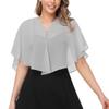 Sciarpa in Chiffon Versatile alla Moda Sciarpa da Donna Morbida Confortevole Adatta alle Donne Moderne