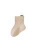Breathable Mid-Calf Baby Socks: Cute, Loose Cuff, Pure Cotton for Boys and Girls