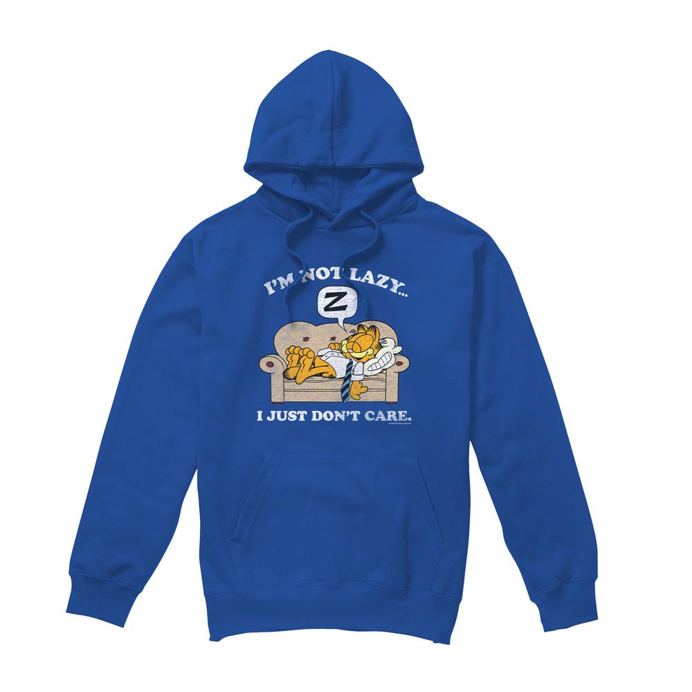 Garfield Mens Not Lazy Hoodie