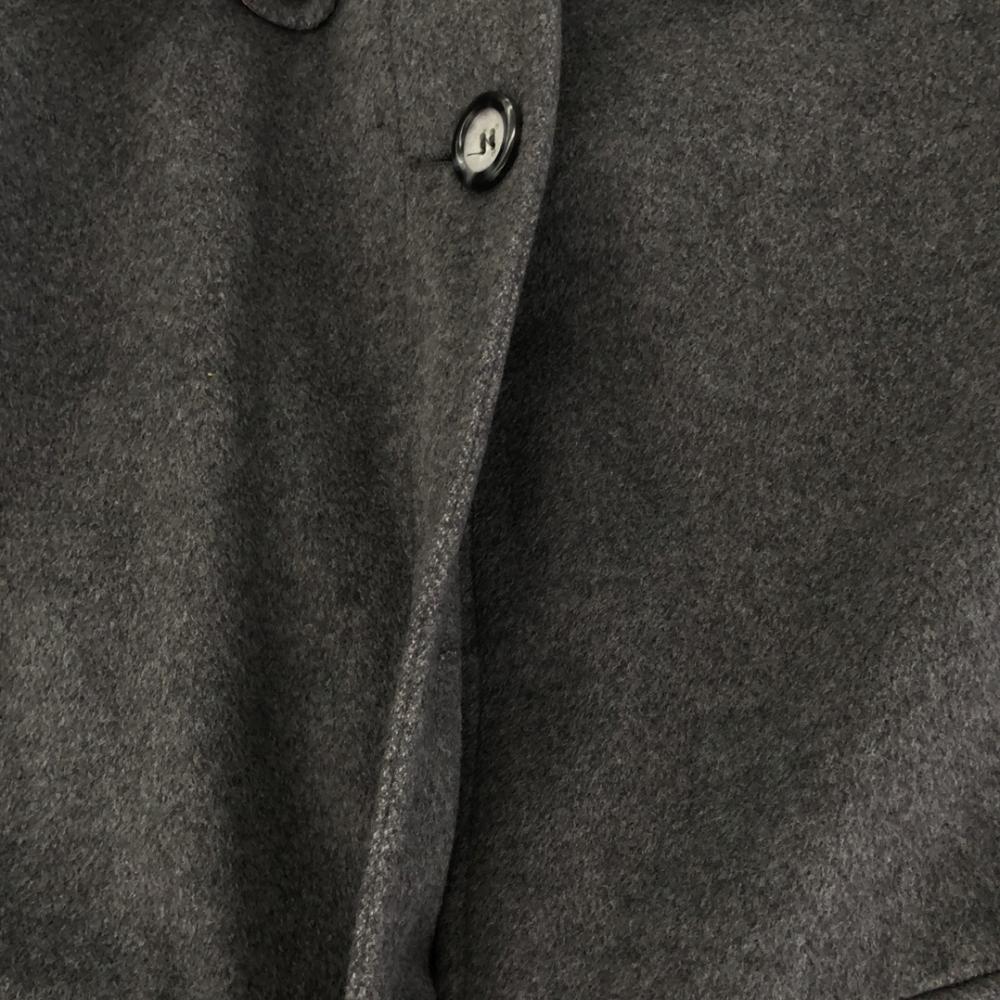 MAX&CO made in Italy coat 42 gray Center vent, lined Women Used