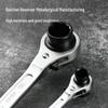 Deli Pointed Tail Dual-Head Ratchet Wrench