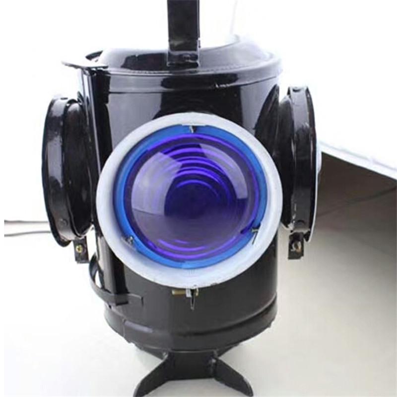 Railway Signal Light: Light-Sensitive, Switch Indication in Blue, Yellow, Red, or White. Bulb