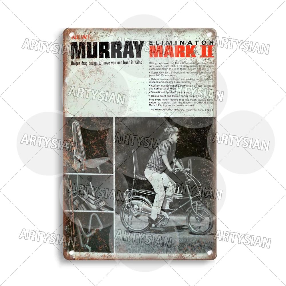 Vintage BMX Bike Metal Sign Bicycle Motocross Plaque Racing Raleigh Kuwahara Raleigh Chopper Peugeot Pro-Am Murray Ace Haro