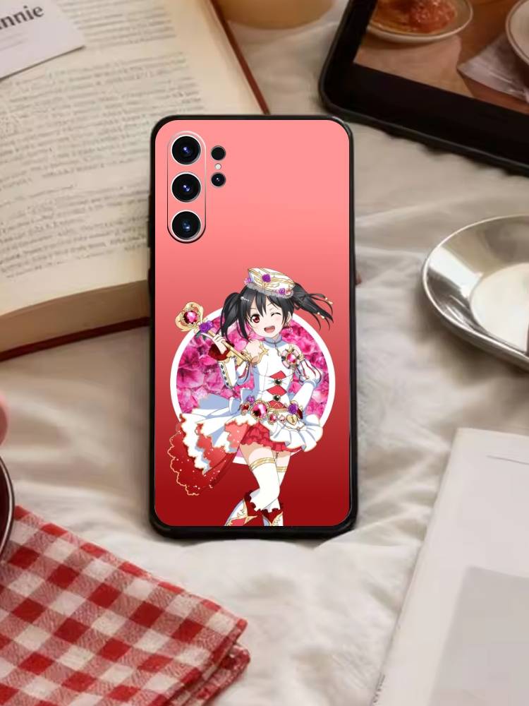 Kousaka Honoka-Love Live Handyhülle Für Samsung S26,S25,S24,S23,S22,S21,S20,Plus,Fe,Lite,Andere Schwarze Hülle
