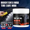 Wheel Shine For Car Tires 100g Car Wheel Shine Restorer Cleaning Polishing Detailing Agent Tire Refurbishing Coating Wax For