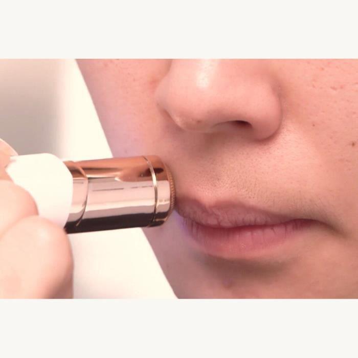 Impeccable Women Ladies Painless Face Body Hair Remover Electric Epilator Hair Lipstick