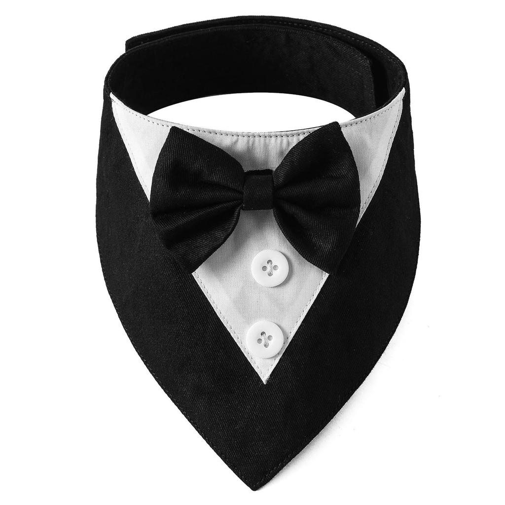 Cat Collars for Wedding Cat Collar with BowTie Elegant Prince-Collar Necklace Cat Collar Pet Photo Props