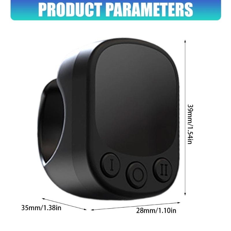 Wireless Finger Rings Remote Controls with Touchpads For HandsFree Scrolling On Phones And Pad