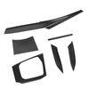 Interior Decoration Trim Kit Dry Carbon Fiber Dashboard Gear Shift Inner Door Panel Trim for M3 M4 G80 G82 G20 G22 LHD