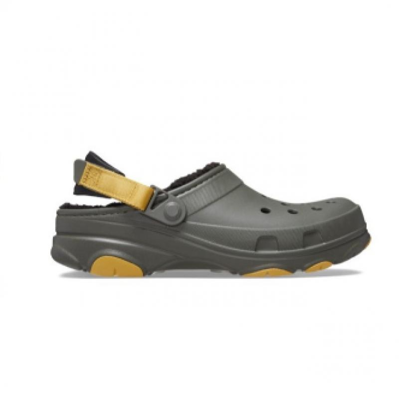 Crocs All Terrain Lined Clog Dusty Olive 207936 3j5