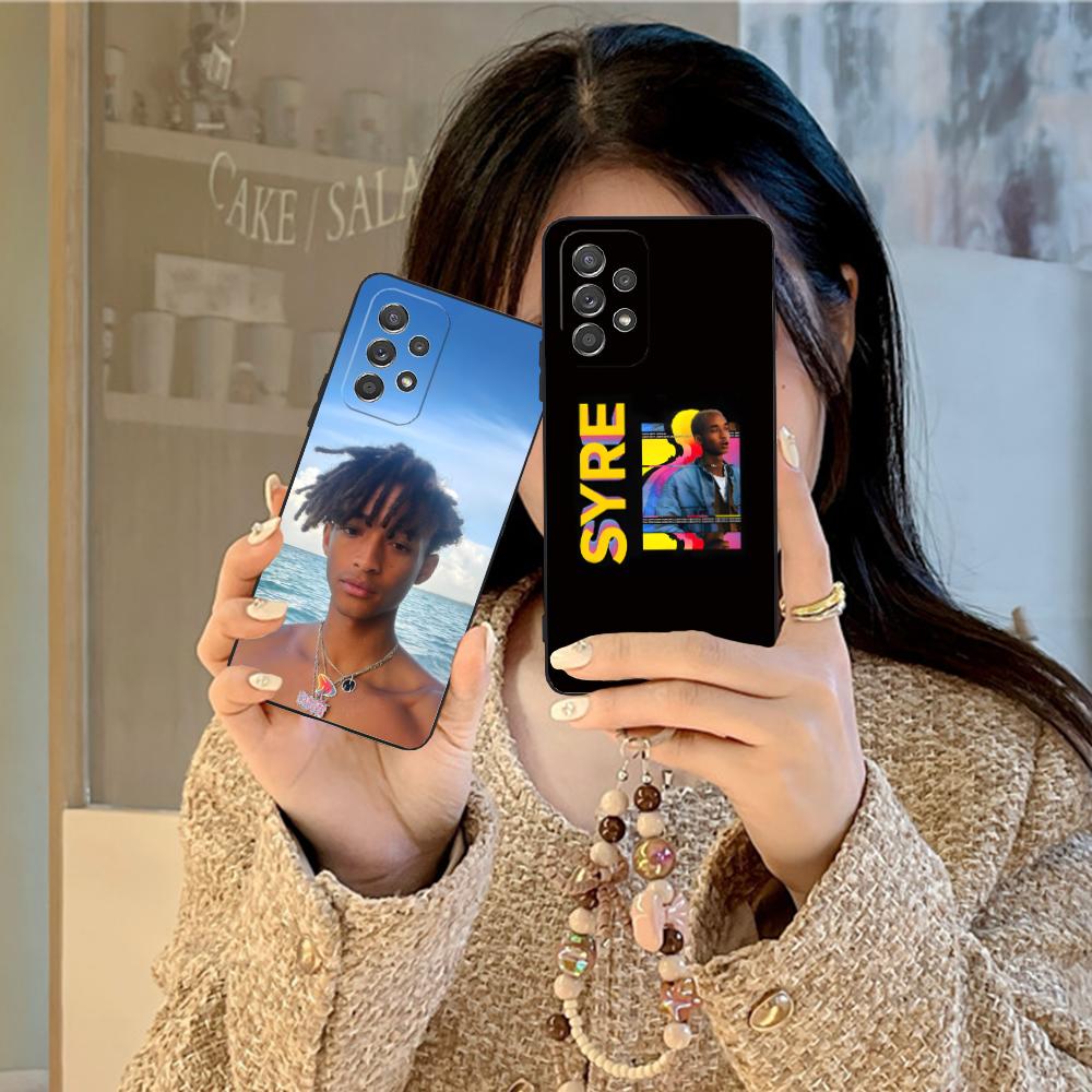 Jaden Smith Matte TPU Mobile Phone Case for Samsung Galaxy M55 54 42 35 34 33 32 23 22 15 14 13 12 F55 5G Colorful Cover