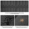 Dedicated Dirt-Resistant, Waterproof Trunk Mat for 2023-2024 MG MG4 - Eco-Friendly TPE Material
