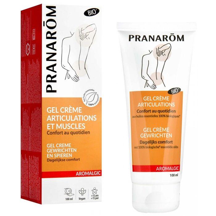 Gel Crème Articulations - Pranarom - Aromalgic Bio - 100 Ml - Non Gras - Effet Froid