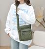 2026 Women's Small Square Shoulder Bag Nyl Water-Resistant Fabric Everyday Crossbody bags Shoulder Strap with Metal Cnectors