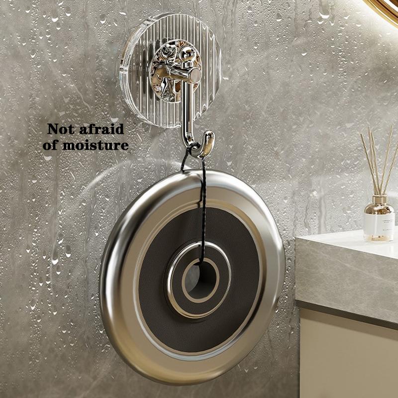 Strong Multi Functional No Drill Wall Mounted Traceless Adhesive Hooks For Bathrooms Bedroom Living Room Home