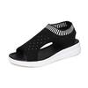 Fashion 2025Sandals Women Summer  New Open Toed Flat Roman   Flying Woven Hollow Platform Sports Sandals Flat