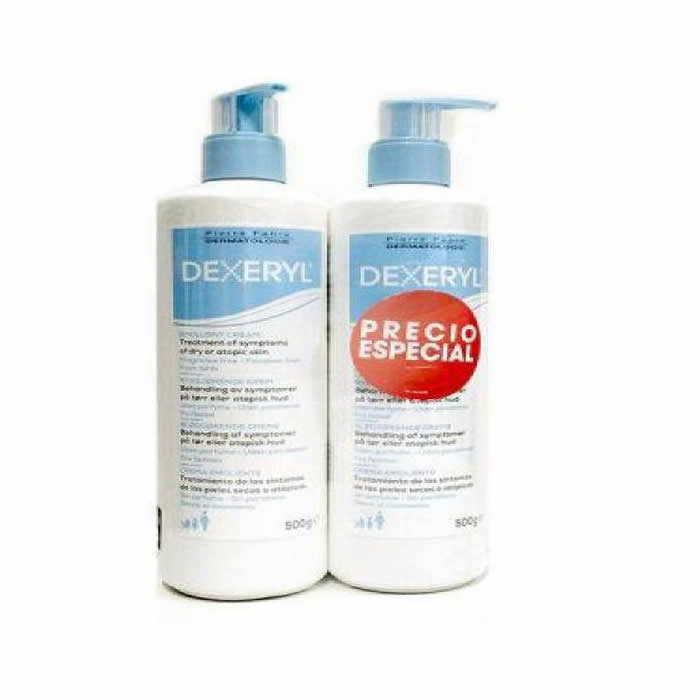 

Смягчающий крем Dexeryl для сухой кожи 2x500 г