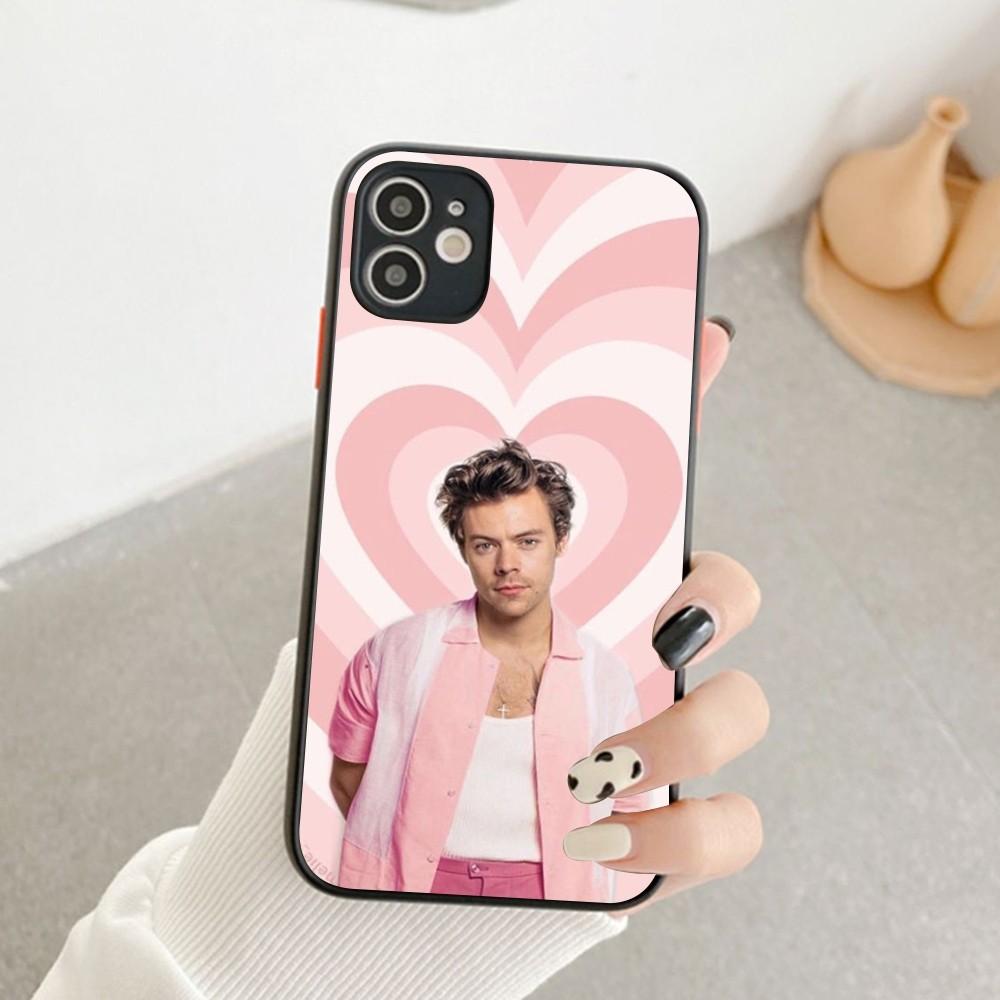 

Singer H-Harry S-Styles Phone Case For IPhone 14 11 12 13 Mini Pro Max 8 7 Plus X XR XS MAX Translucent Matte Cover iphone 13 mini