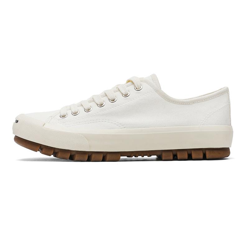 

Shoes men s ins new trendy shoes niche black casual Japanese retro versatile summer sports big head canvas shoes 44 білий