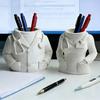 Creative White Coat-Shaped Pen Holder Multifunctional Stationery Organizer  Gift for Doctors Nurses