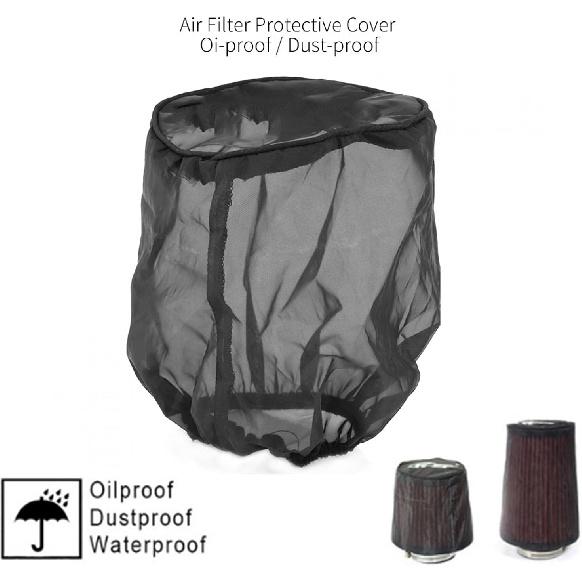 Universal Cold Intake Filter Sock Cover - Big, Dustproof, Protective