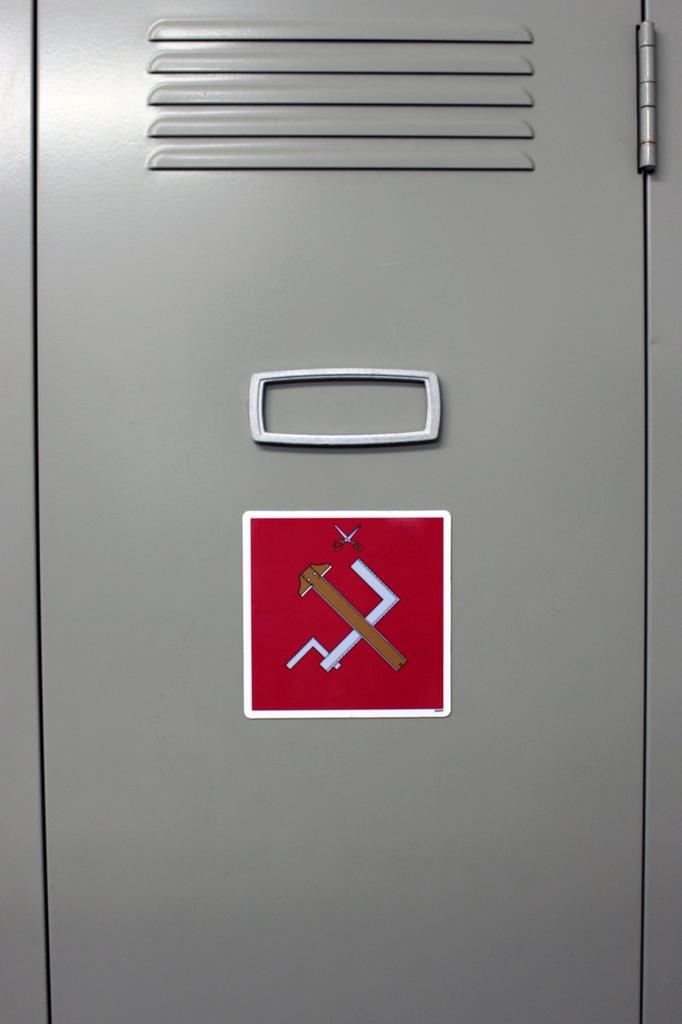 PLATZ Girls Panzer the Movie Infiltration Operation Symbol Magnet Pravda High School GPMS-7 &