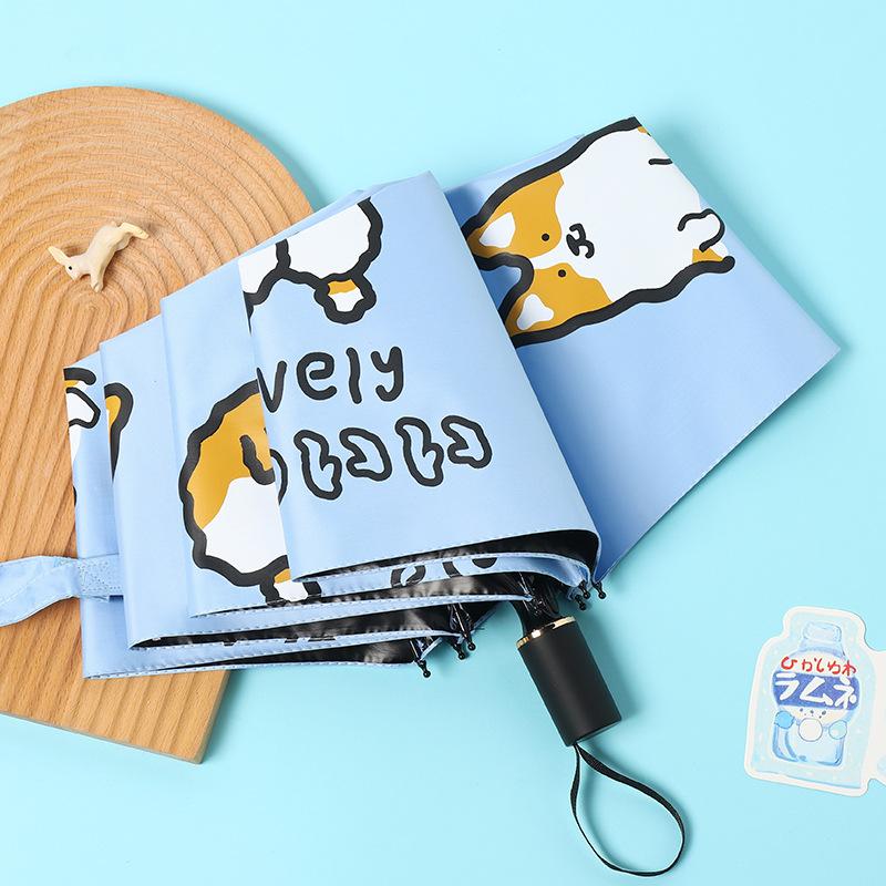 High-Quality Folding Automatic Umbrella, Portable Sun and Rain Umbrella, Sunshade, Sun Protection Umbrella, Promotional Umbrella