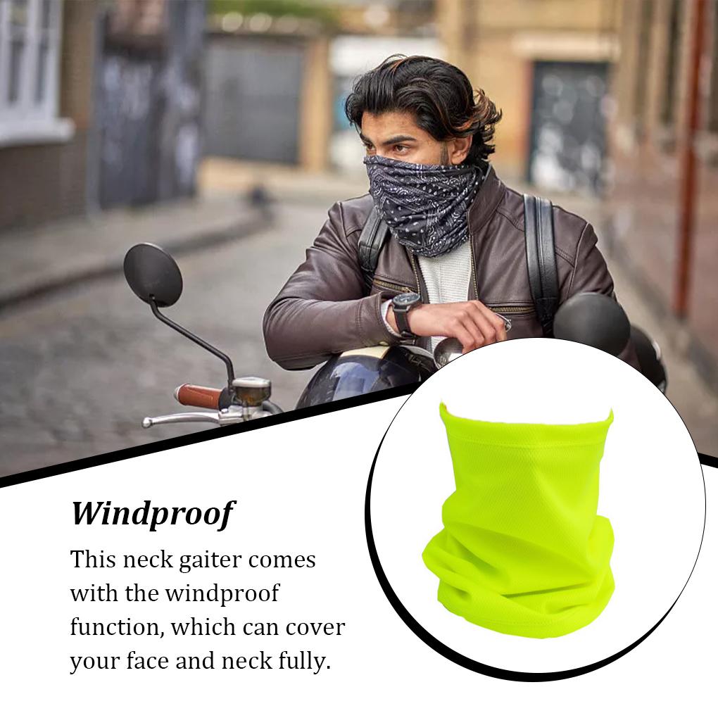 Necks Gaiter Polyester Biking Accessories Cycling Equipment Sunshade Face Cover Free Size Ice Silk Sweet Gift Head Wrap