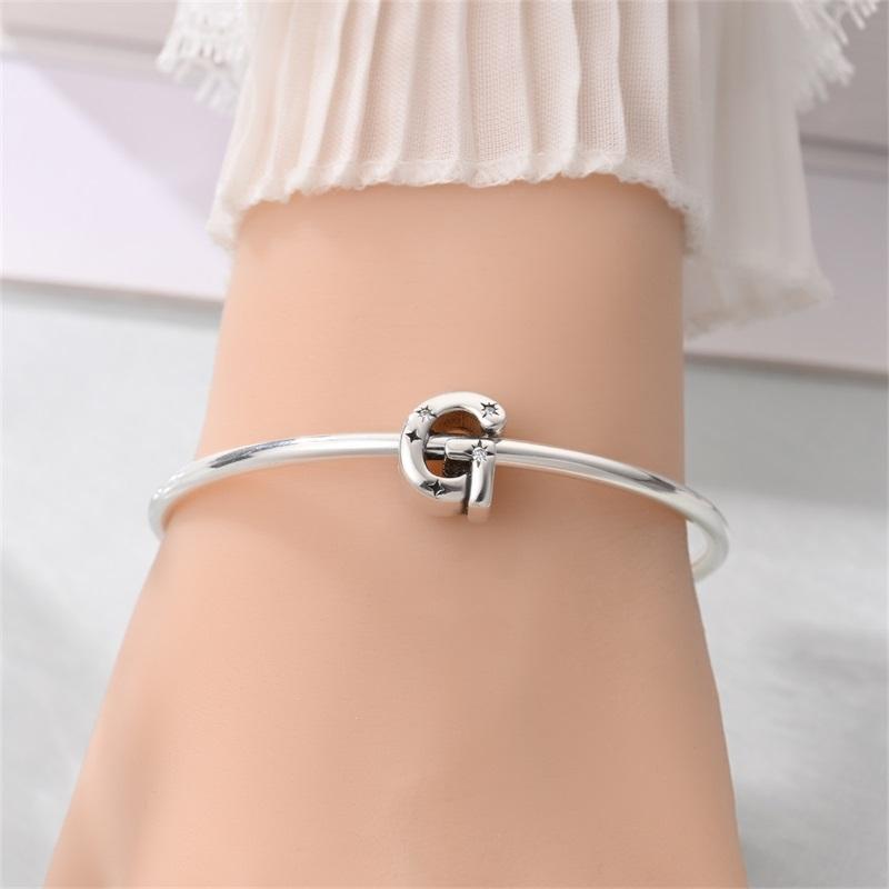 Copper Star Sun Letter G Beads Versatile Jewellery Fit Original Bracelet Necklace For Women Diy Gift